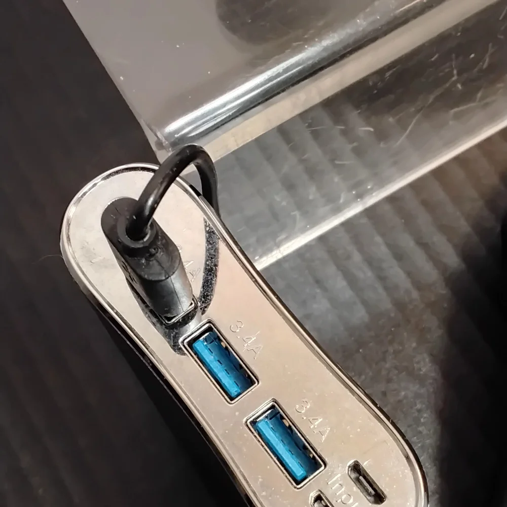 Purple Portable Charger